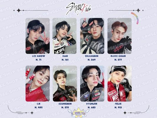 STRAY KIDS HOLOGRAPHIC π PHOTOCARDS  #22