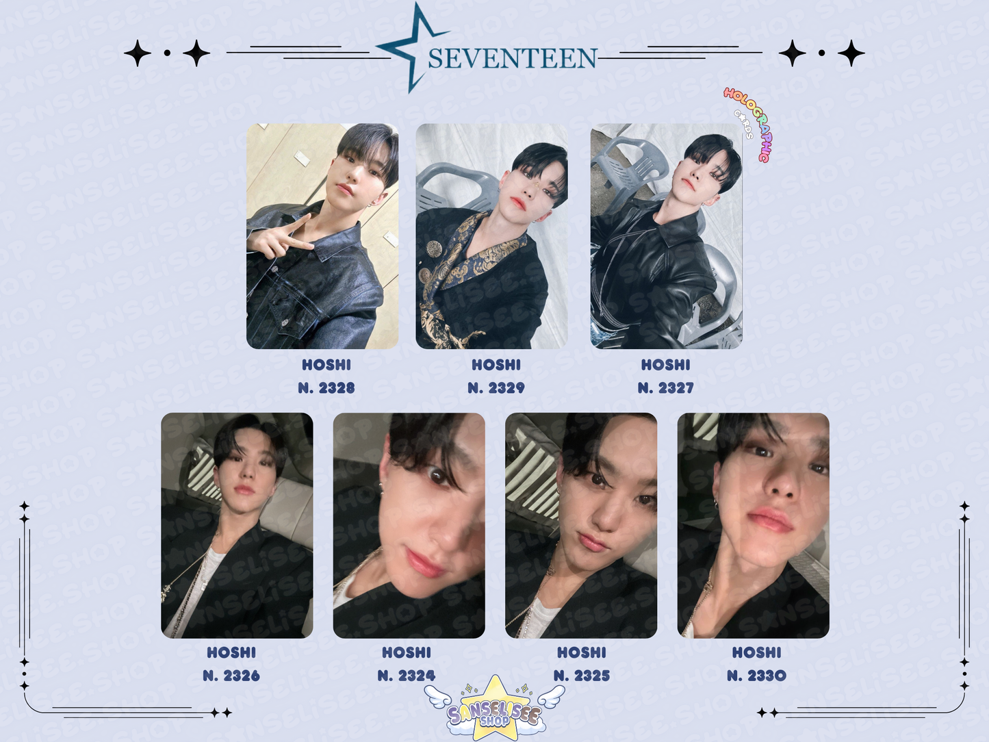 SEVENTEEN HOSHI PHOTOCARDS  #02
