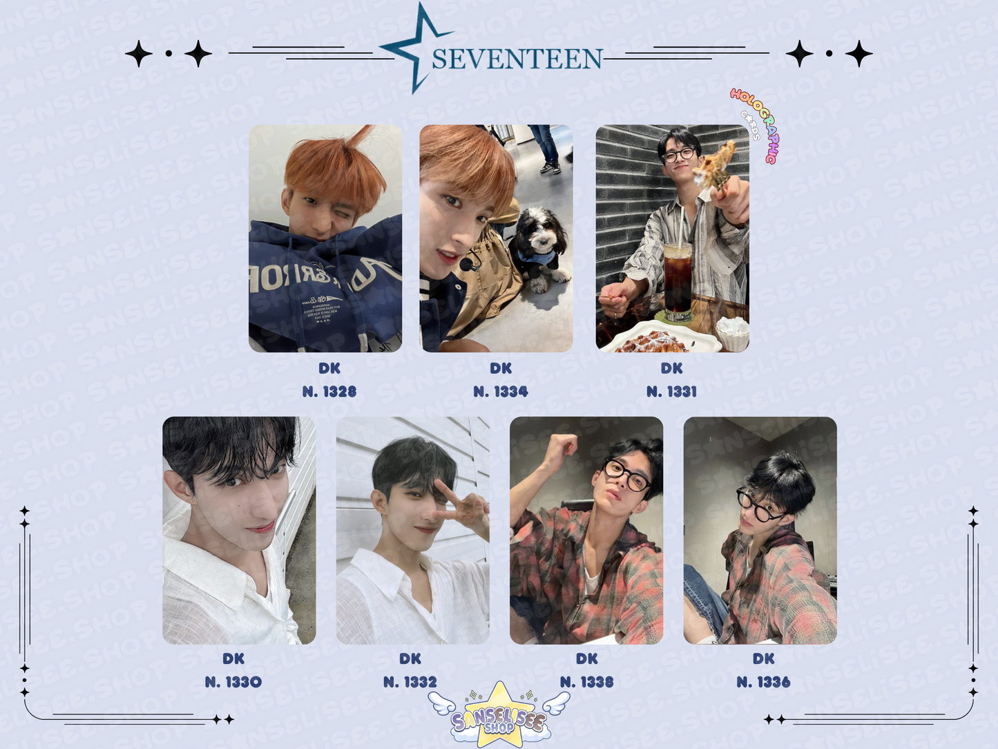 SEVENTEEN DK PHOTOCARDS  #02