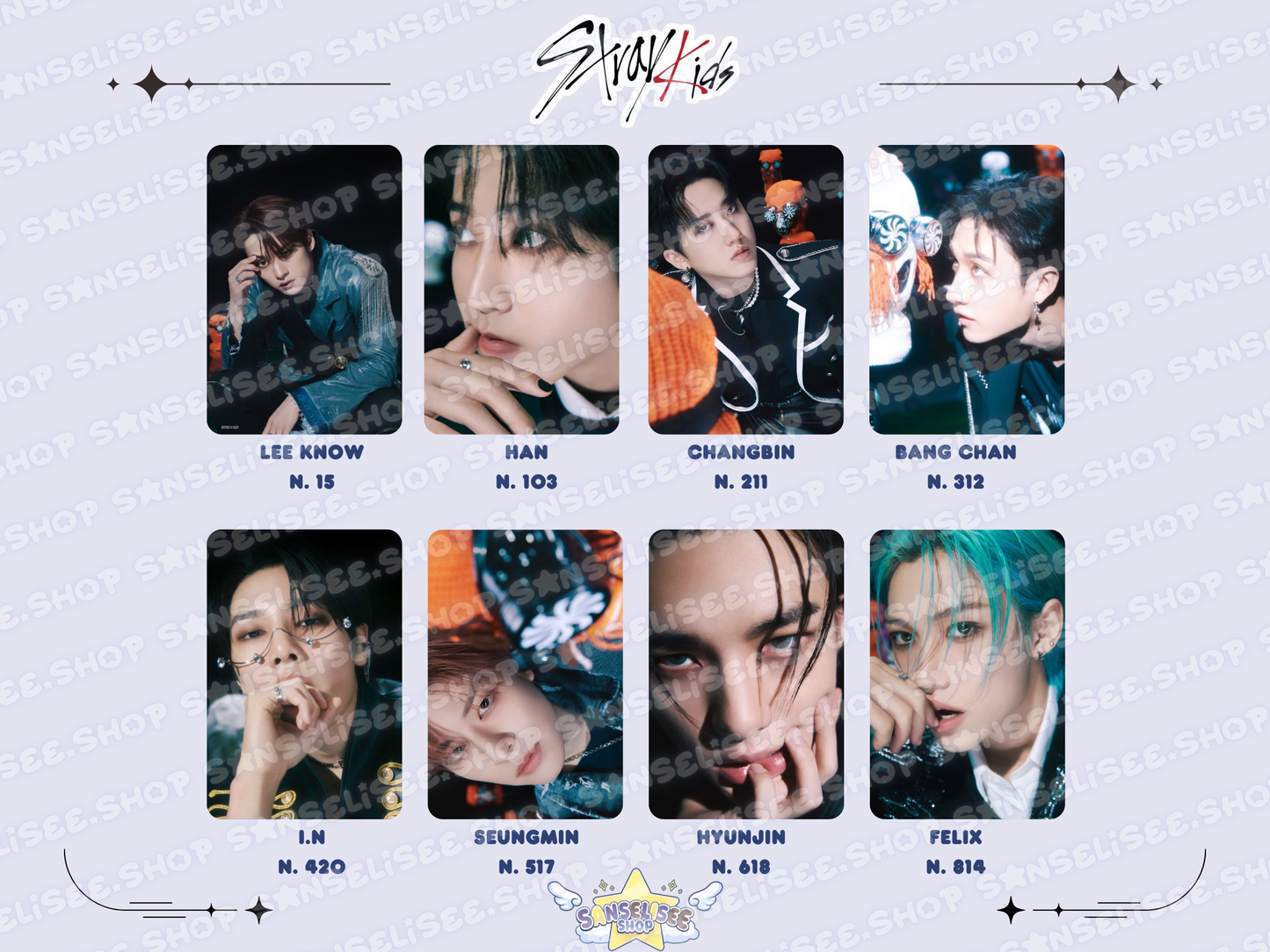 STRAY KIDS PHOTOCARDS  #02