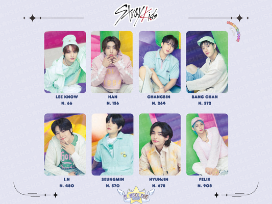 STRAY KIDS HOLOGRAPHIC π PHOTOCARDS  #34