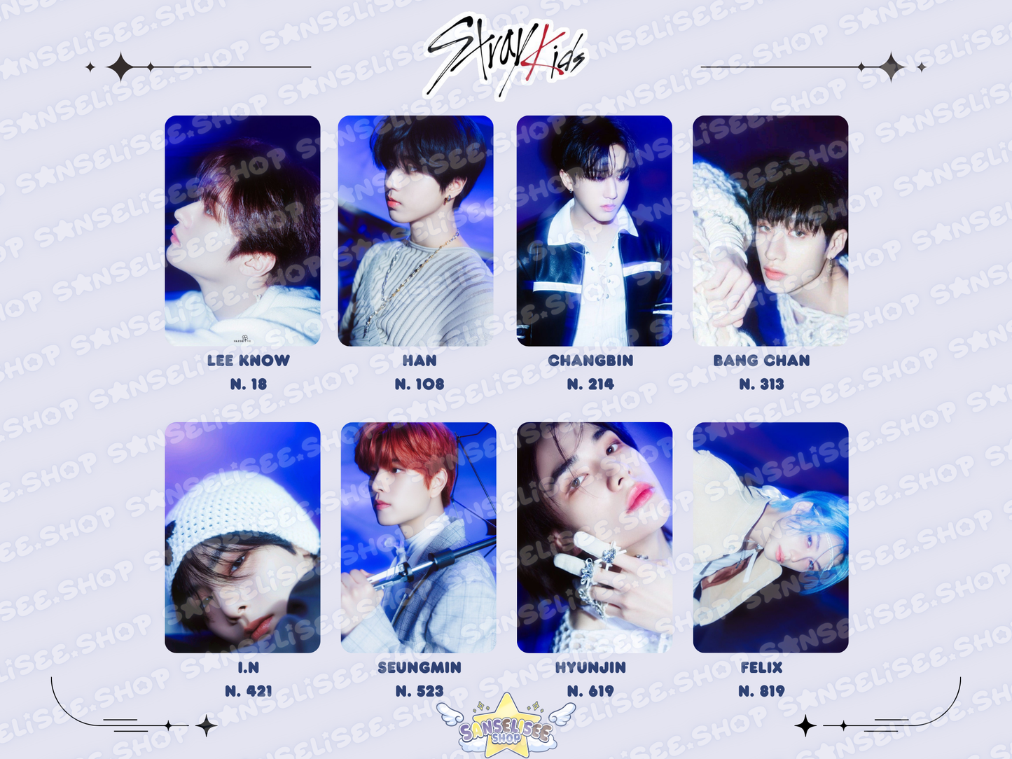 STRAY KIDS PHOTOCARDS  #03