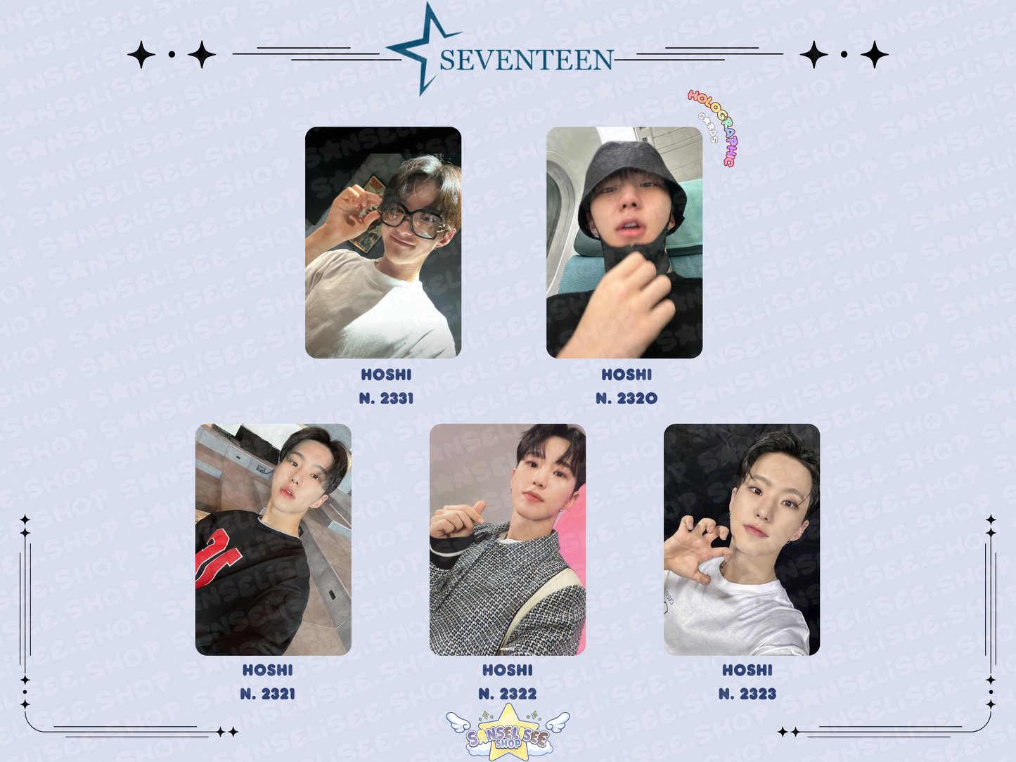 SEVENTEEN HOSHI PHOTOCARDS  #03