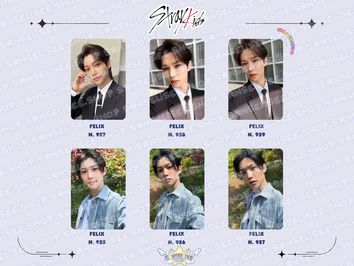 FELIX HOLOGRAPHIC 🌈 PHOTOCARDS  #04