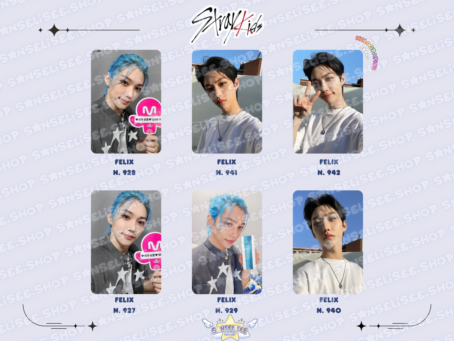 FELIX HOLOGRAPHIC 🌈 PHOTOCARDS  #05