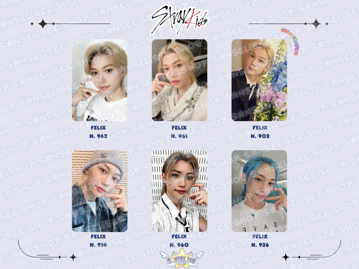 FELIX HOLOGRAPHIC 🌈 PHOTOCARDS  #09