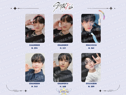 CHANBIN HOLOGRAPHIC 🌈 PHOTOCARDS  #01