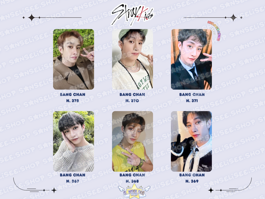 BANG CHAN HOLOGRAPHIC 🌈 PHOTOCARDS  #01