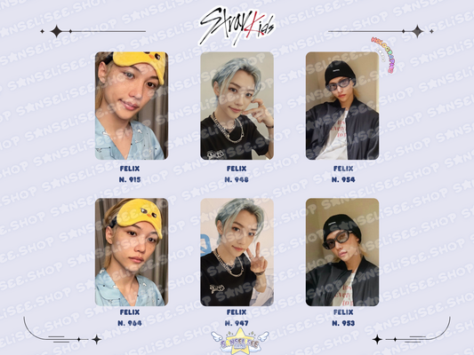 FELIX HOLOGRAPHIC 🌈 PHOTOCARDS  #01