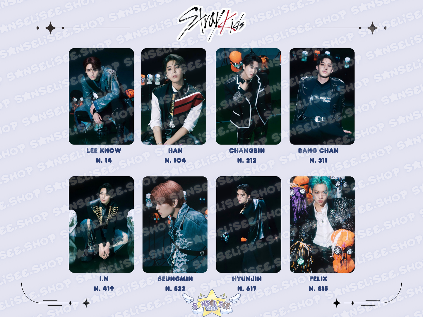 STRAY KIDS PHOTOCARDS  #01