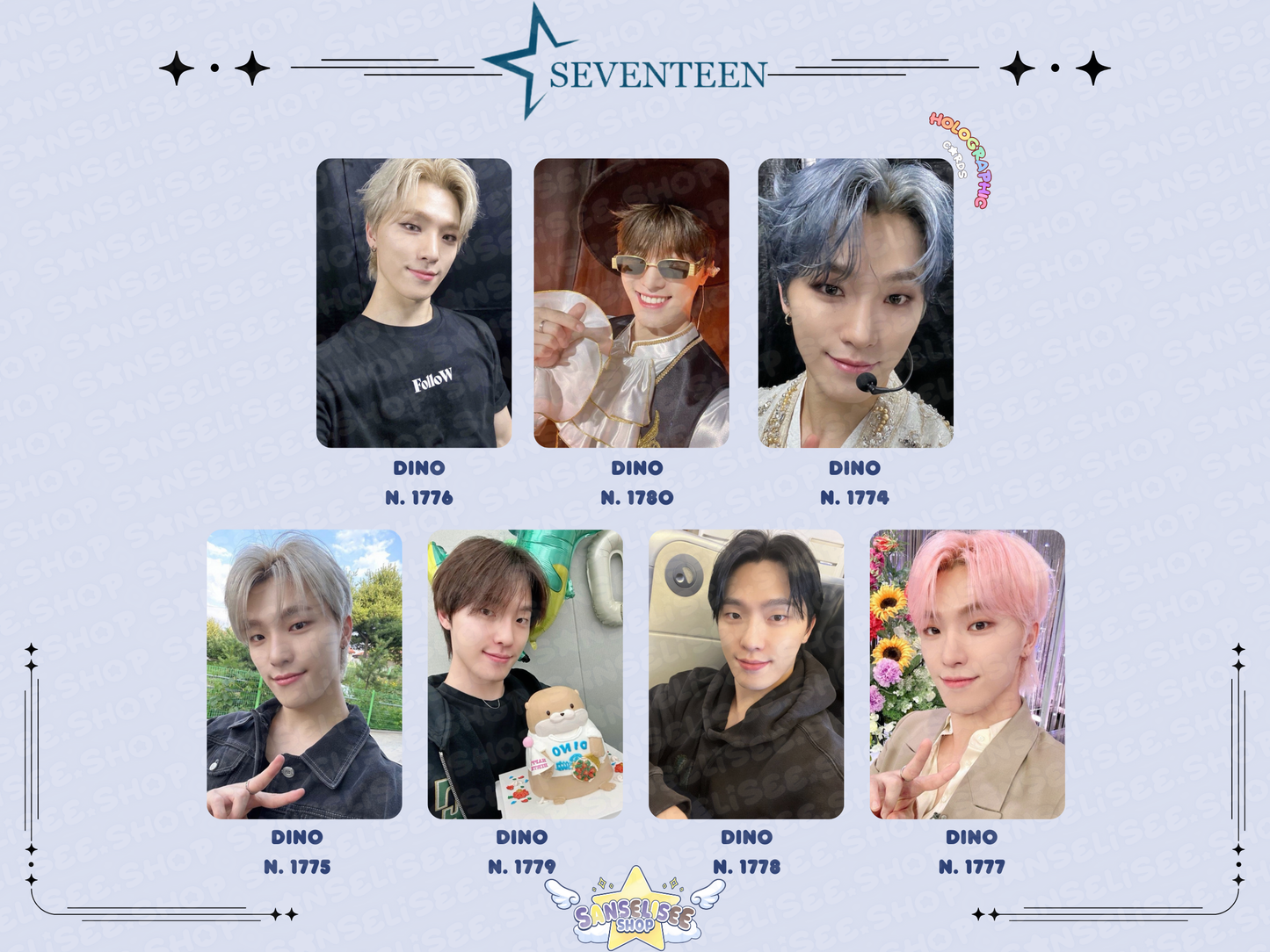 SEVENTEEN DINO PHOTOCARDS  #01