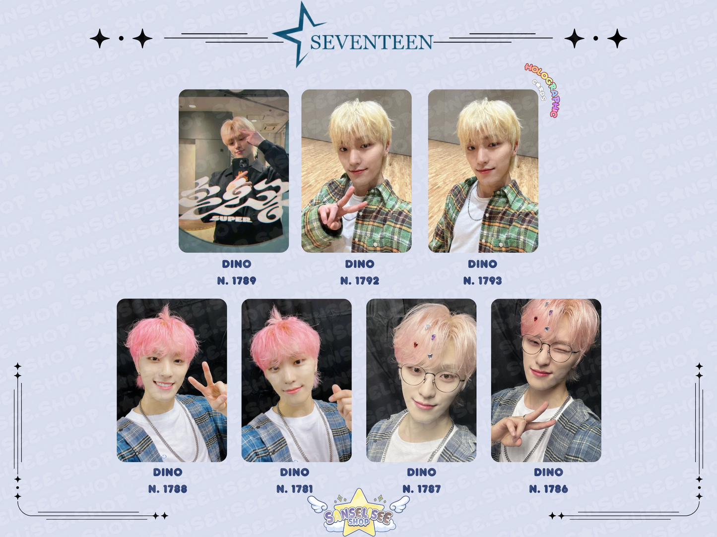 SEVENTEEN DINO PHOTOCARDS  #02