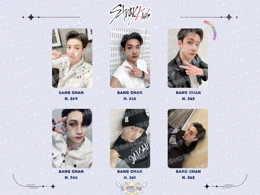 BANG CHAN HOLOGRAPHIC 🌈 PHOTOCARDS  #02