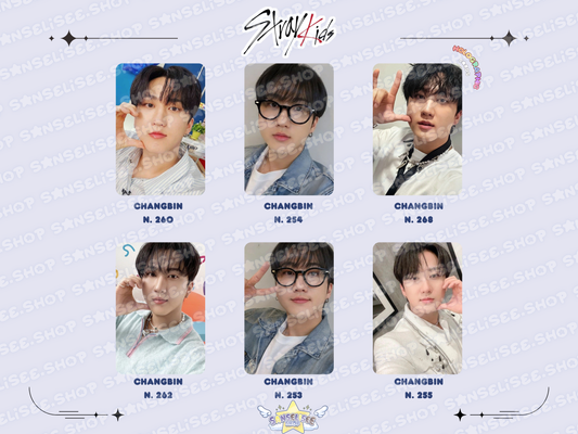 CHANBIN HOLOGRAPHIC 🌈 PHOTOCARDS  #02