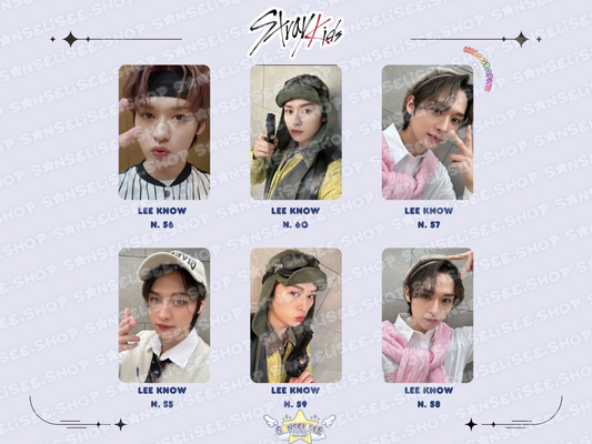 LEE KNOW HOLOGRAPHIC 🌈 PHOTOCARDS  #02