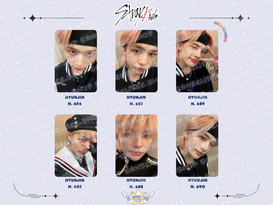 HYUNJIN HOLOGRAPHIC 🌈 PHOTOCARDS  #03