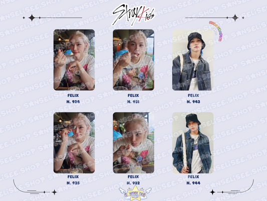 FELIX HOLOGRAPHIC 🌈 PHOTOCARDS  #03