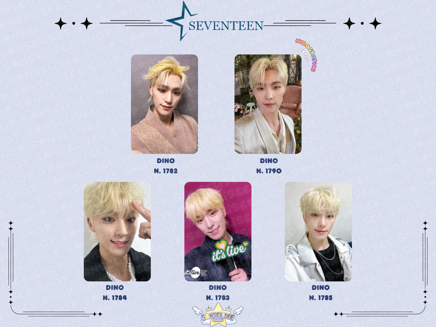 SEVENTEEN DINO PHOTOCARDS  #03