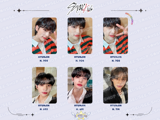 HYUNJIN HOLOGRAPHIC 🌈 PHOTOCARDS  #04