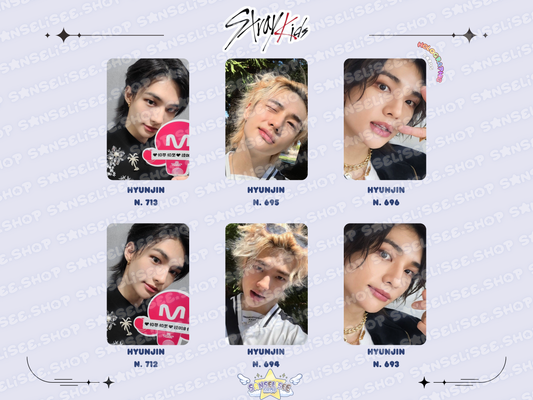 HYUNJIN HOLOGRAPHIC 🌈 PHOTOCARDS  #05