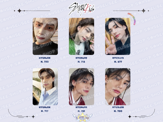 HYUNJIN HOLOGRAPHIC 🌈 PHOTOCARDS  #06