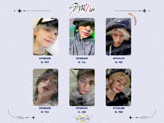 HYUNJIN HOLOGRAPHIC 🌈 PHOTOCARDS  #08
