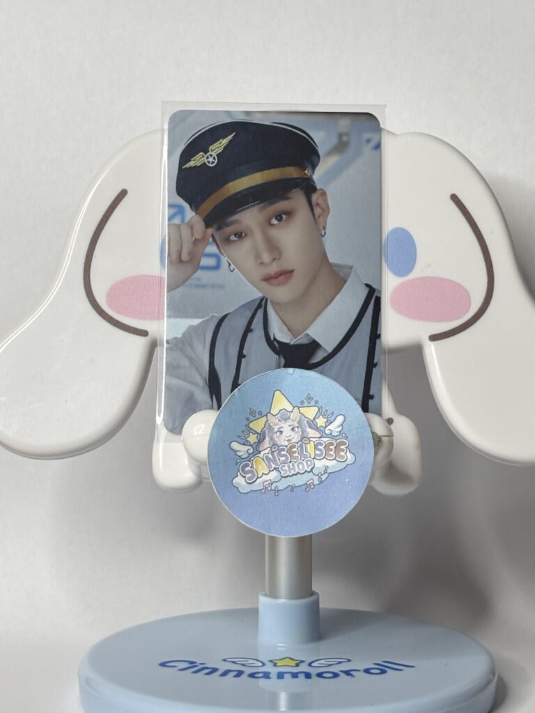 Bang Chan - 3 fanmeeting Pilot 5 stars (back: luggage tag) - WH0293