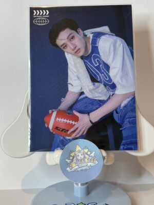 Bang Chan - social path super bowl postcard - WH0944